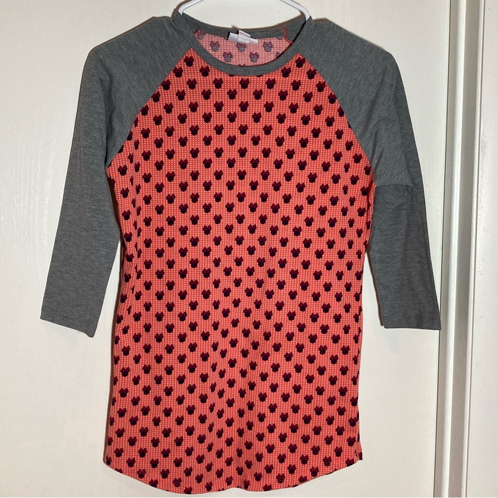 Lularoe Minnie Mouse shirt XXS